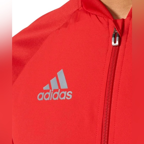 Adidas Condivo 16 Training Jacket Youth, Red/Black/Silverlight - Soccer - Picture 4 of 7